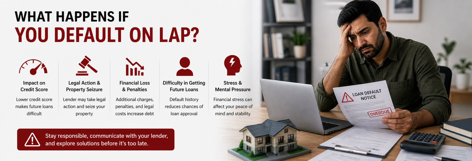 What Happens If You Default on Loan Against Property