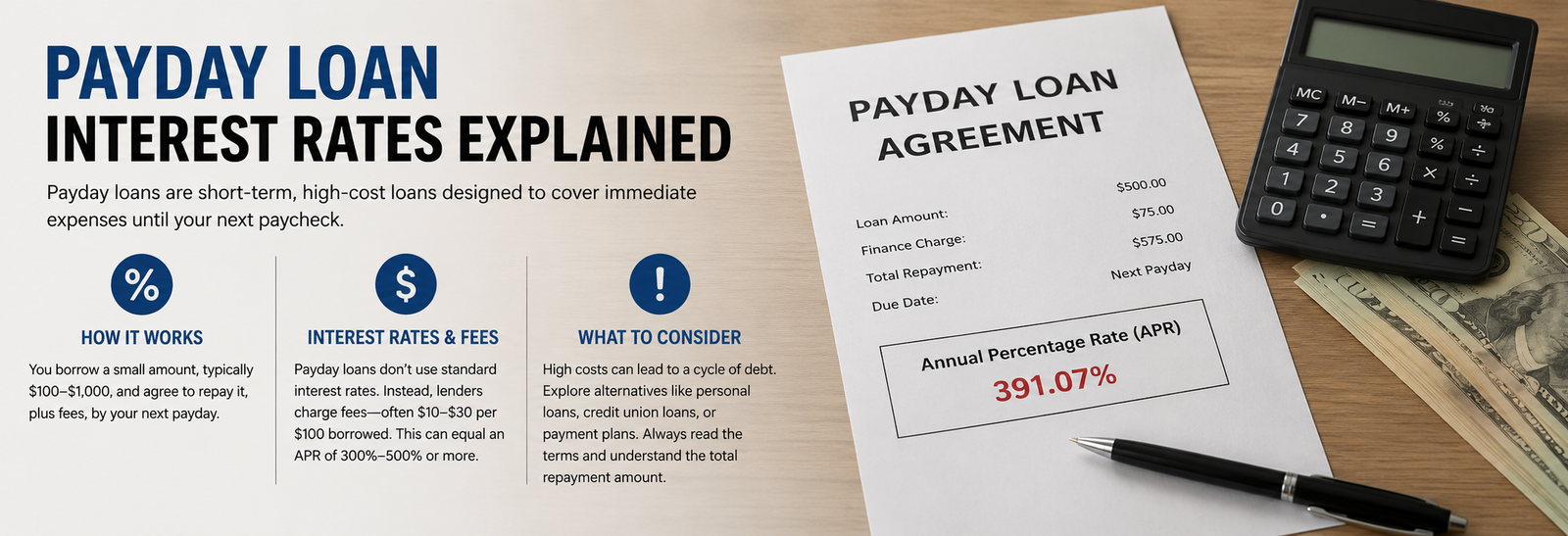 Payday Loan Interest Rates Explained