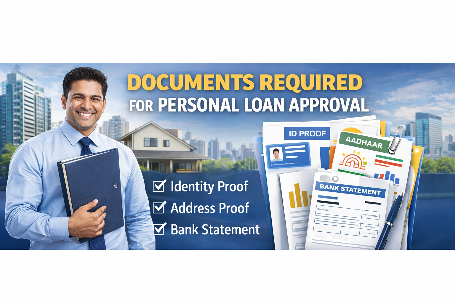 Documents Required for Personal Loan Approval