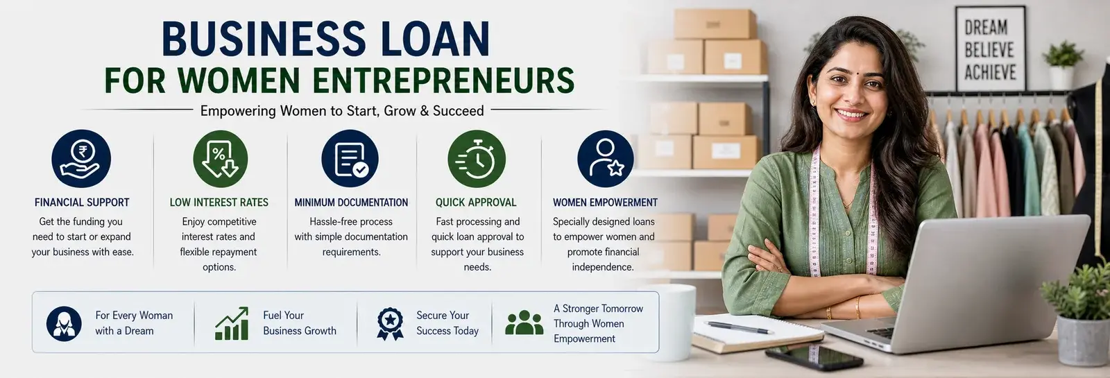 Business Loan for Women Entrepreneurs