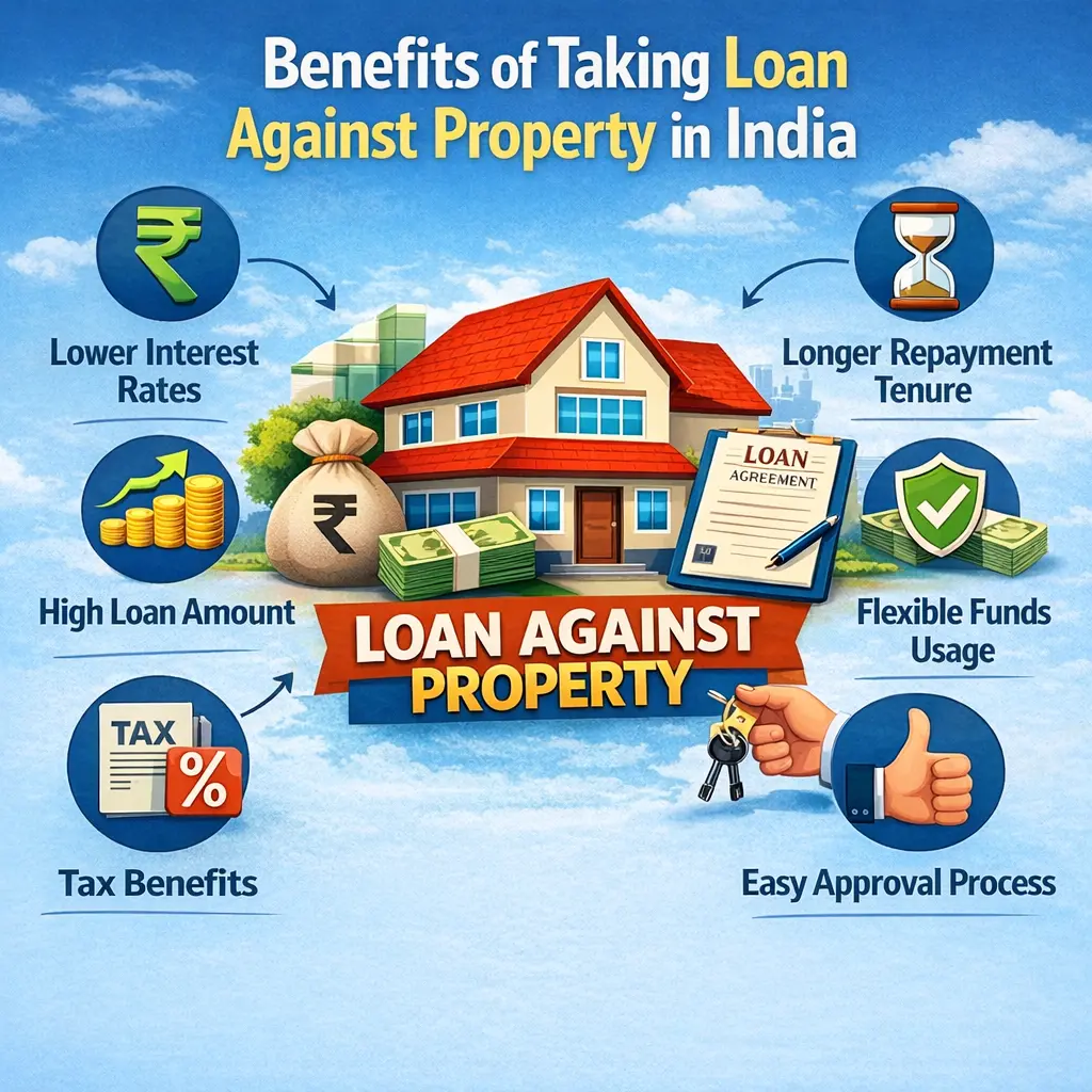 Benefits of Loan Against Property in India