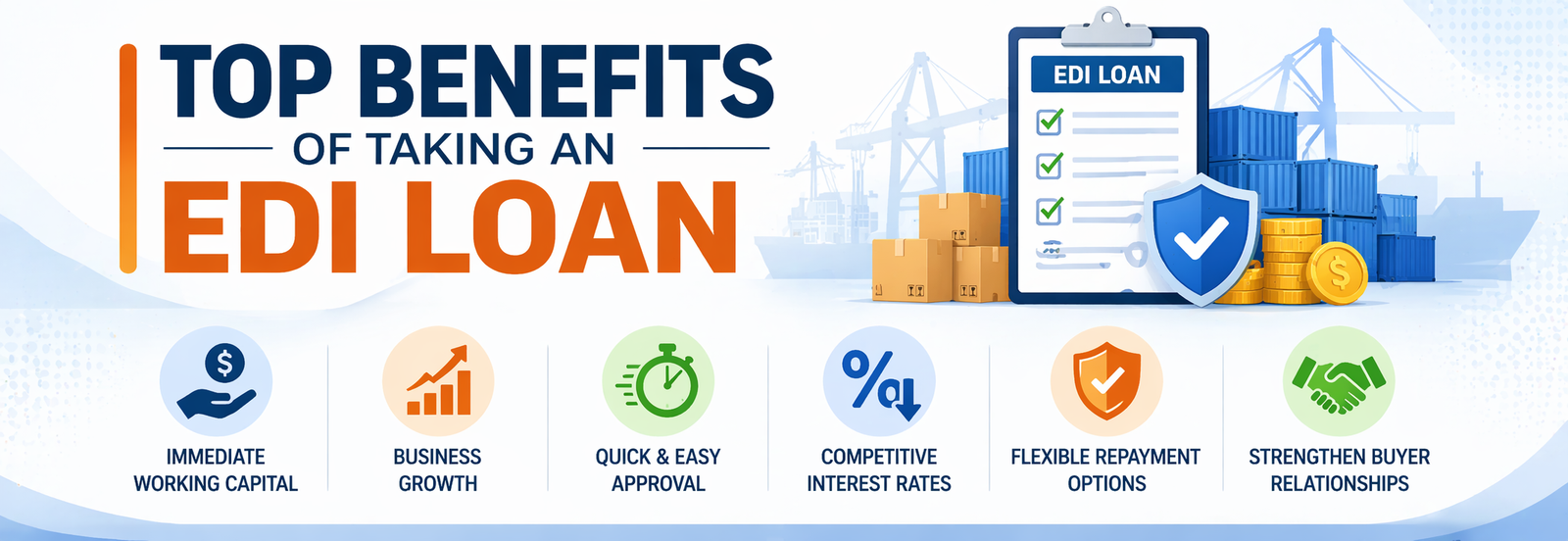 Top Benefits of Taking an EDI Loan