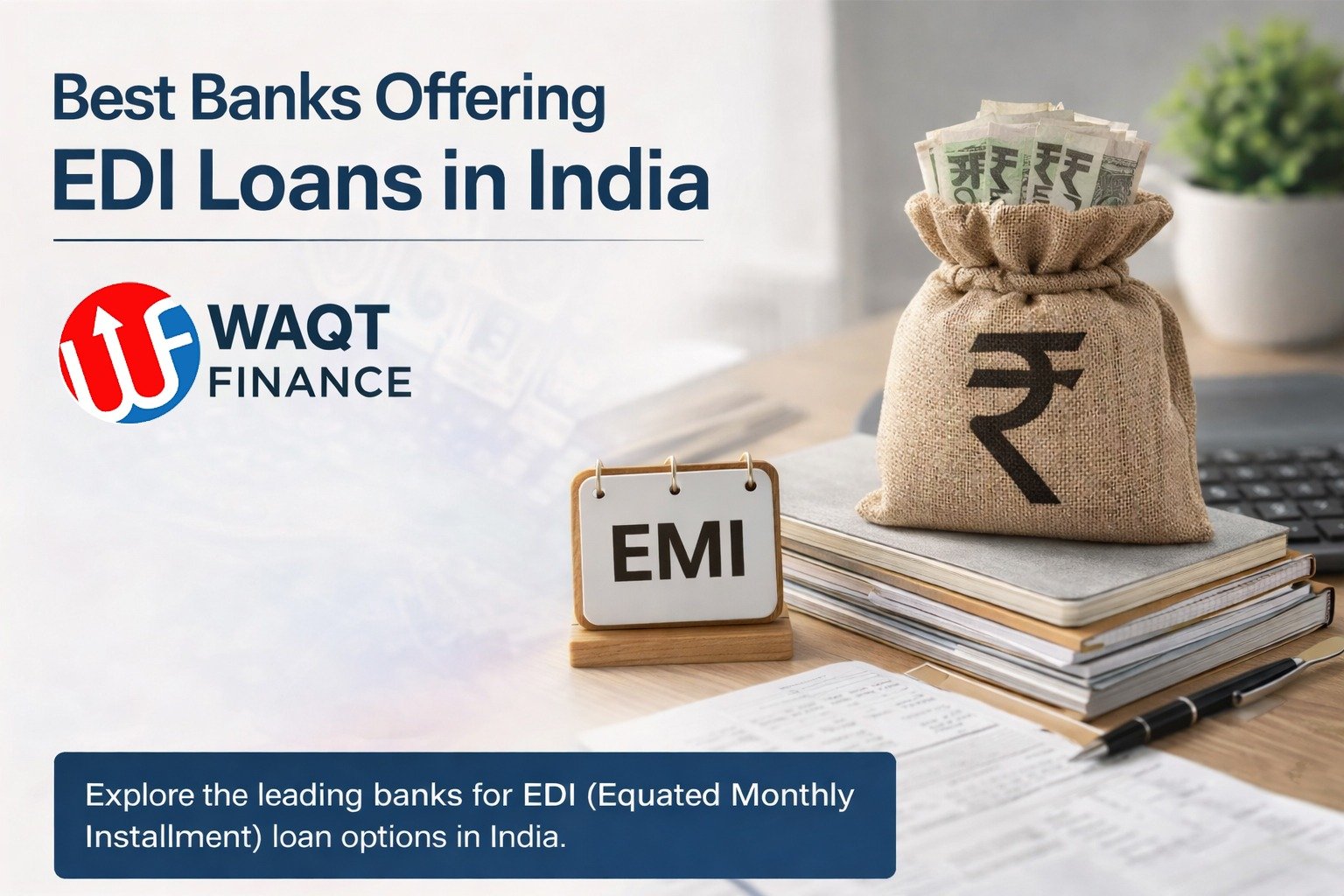 Best EDI Loan from Waqt Finance