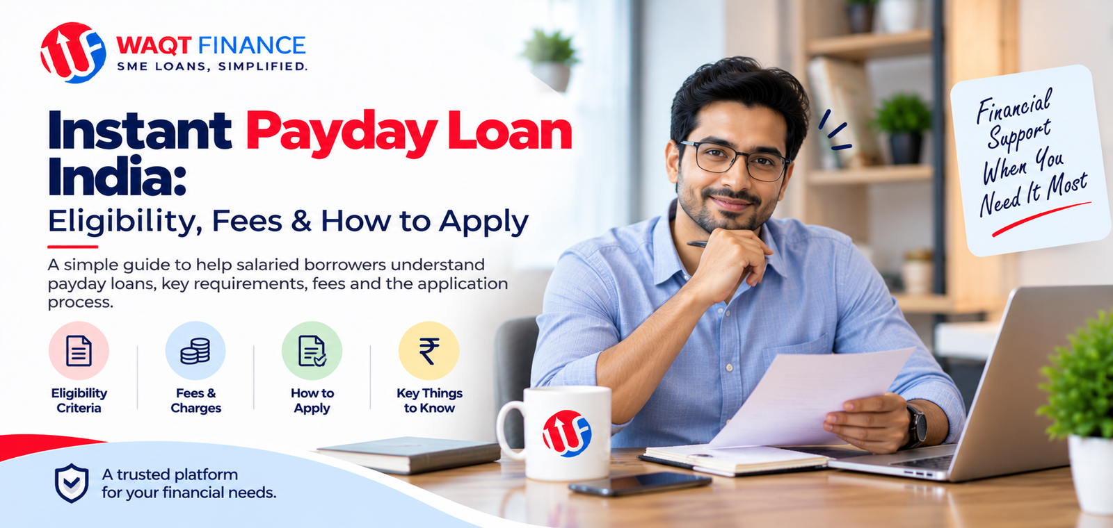 Instant Payday Loan India: Eligibility, Fees & How to Apply